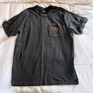 Black Graphic Pocket T-Shirt